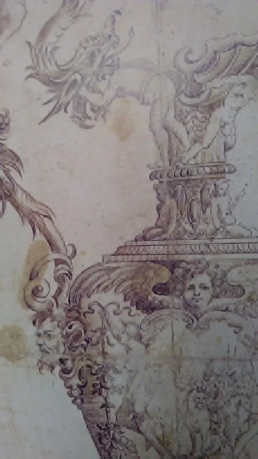 Studio di vaso - Galleria Regionale della Sicilia, dettaglio